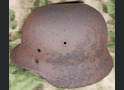 German helmet M40 / from Tver