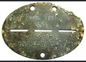 German Dogtag St./Beob.Ers.Abt.6 / from Stalingrad