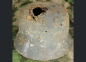 German helmet M35 / from Stalingrad