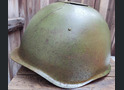 Soviet helmet SSh39 / from Leningrad