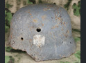 German helmet M42 / from Leningrad