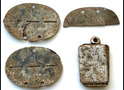 Dogtags from dugout / from Stalingrad