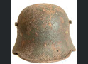 German helmet M17 / from Konigsberg