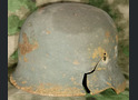 Ordnungspolizei helmet M35 DD / from Leningrad