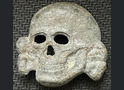 Waffen SS collar tab skull