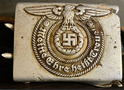 Belt buckle Waffen SS "Meine Ehre heißt Treue" / from Staraya Russa
