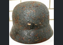 German helmet M35 / from Rzhev 