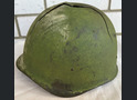 Winter camo Soviet helmet SSh40 / from Stalingrad