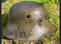 German helmet M16 / from Leningrad