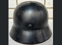 Restored German helmet M35, Waffen SS