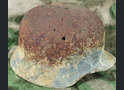 Wehrmacht helmet M40 / from Stalingrad