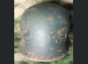 Wehrmacht helmet M40 / from Nikopol–Krivoi Rog offensive