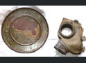 German gas mask + can / from Stalingrad 