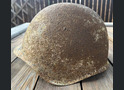 Soviet helmet Ssh39 / from Stalingrad