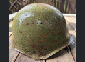 Soviet helmet SSh39 / from Stalingrad