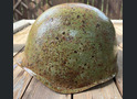 Soviet helmet SSh39 / from Stalingrad