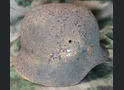 German helmet M35 / from Kaluga