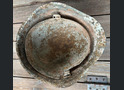 Soviet helmet SSh39 / from Leningrad 