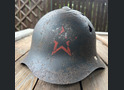 Soviet helmet SSh36 / from Stalingrad