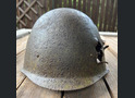 Soviet helmet SSh40 / from Stalingrad