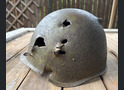 Soviet helmet SSh40 / from Stalingrad