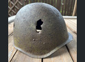 Soviet helmet SSh40 / from Stalingrad