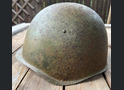 Soviet helmet SSh39 / from Stalingrad