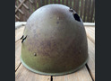 Soviet helmet SSh40 / from Stalingrad