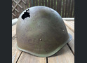 Soviet helmet SSh40 / from Stalingrad