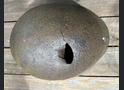 Soviet helmet SSh40 / from Stalingrad