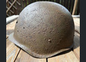 Soviet helmet SSh40 / from Stalingrad