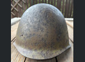 Soviet helmet SSh40 / from Stalingrad 