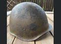 Soviet helmet SSh40 / from Stalingrad 