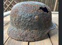 German helmet / from Stalingrad