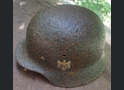 Wehrmacht helmet M40 / from Stalingrad