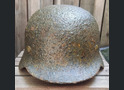 Wehrmacht helmet M40 / from Stalingrad