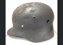 Waffen SS helmet M40 / from Novgorod