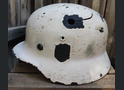 Winter camo helmet M40