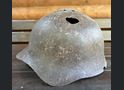 Soviet helmet SSh36 / from Stalingrad