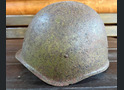 Soviet helmet SSh40 / from Stalingrad