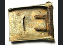 Wehrmacht belt buckle "Gott mit Uns" / from Stalingrad