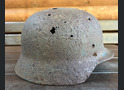 German helmet M35 / from Novgorod