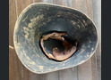 Romanian helmet / from Stalingrad 