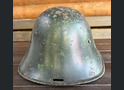 Romanian helmet / from Stalingrad 