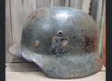 Wehrmacht helmet M35 DD / from Kalinin