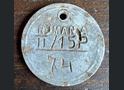 Romanian dogtag / from Stalingrad