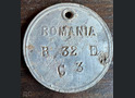 Romanian dogtag / from Stalingrad