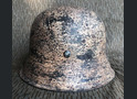 Restored Wehrmacht helmet M42, Waffen SS