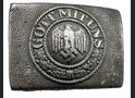 Wehrmacht belt with buckle "Gott mit Uns" / from Stalingrad