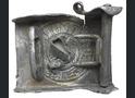 Wehrmacht belt buckle "Gott mit Uns" / from Stalingrad